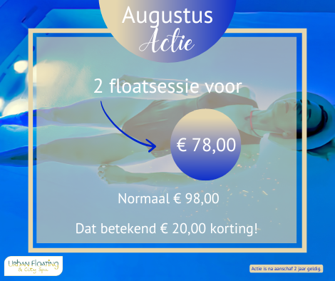 Augustus Actie - 2 Floatsessies