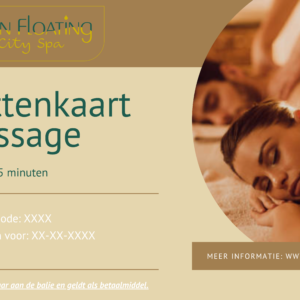 10 Rittenkaart Massage (25 min)