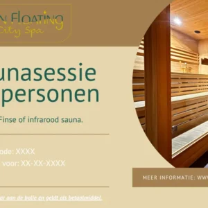 Saunasessie - 2 personen