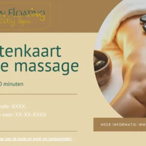 10 Rittenkaart hot stone massage 50 minuten