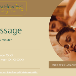 Massage 25 minuten